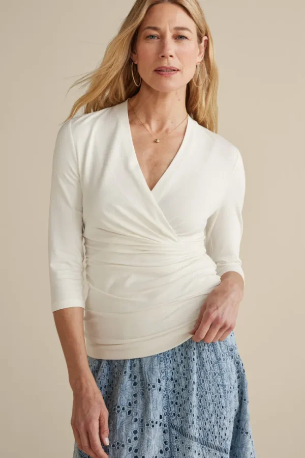 Soft Surroundings Alondra Knit Top I- Tops