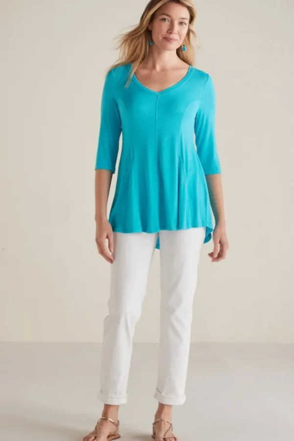 Soft Surroundings Amelia A-Line Tunic- Tops