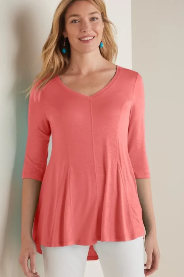 Soft Surroundings Amelia A-Line Tunic- Tops