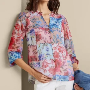 Soft Surroundings Anastasia Shirt- Tops