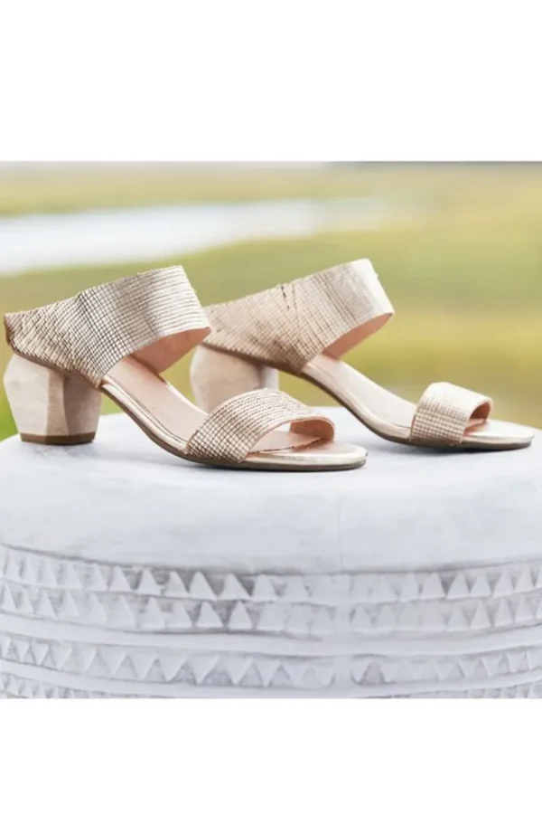 Soft Surroundings Antelope Amelia Textured Sandal- Shoes