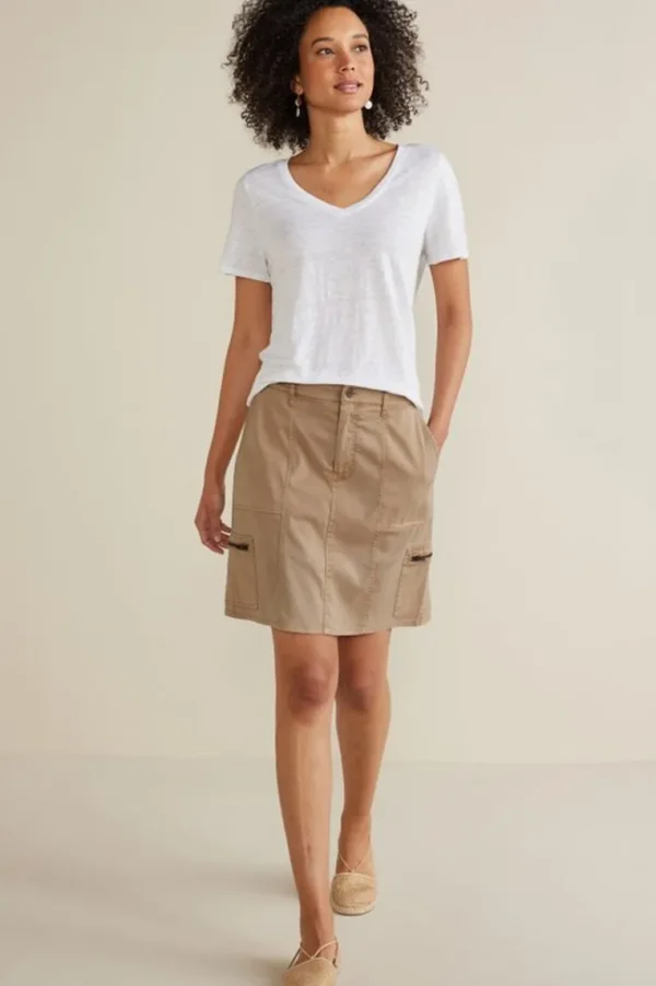 Soft Surroundings Antigua Utility Skort- Pants | Skirts