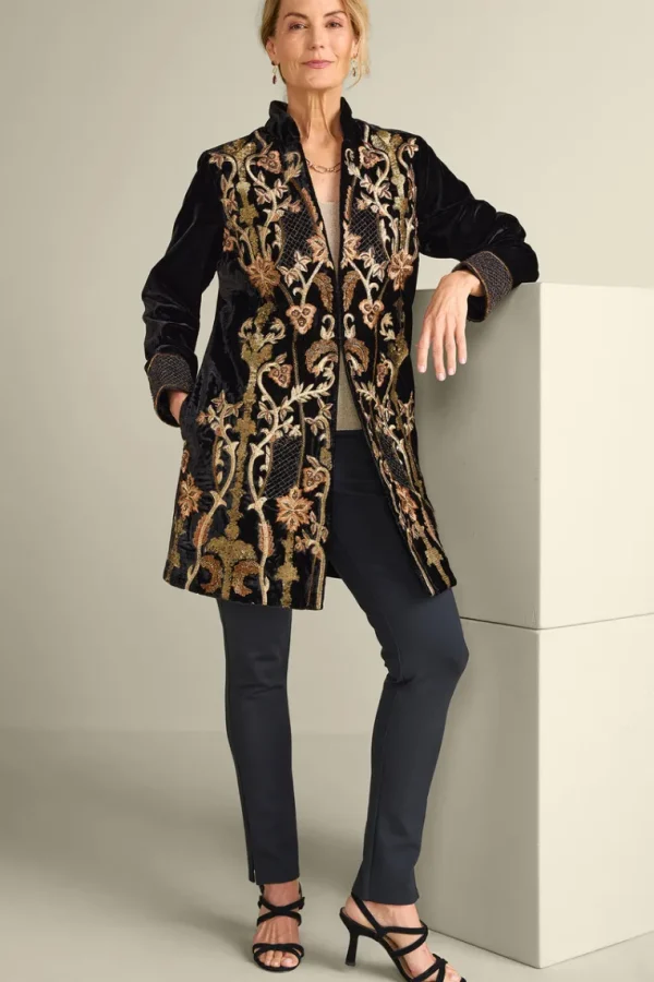 Soft Surroundings Antoinette Jacket- Jackets & Coats