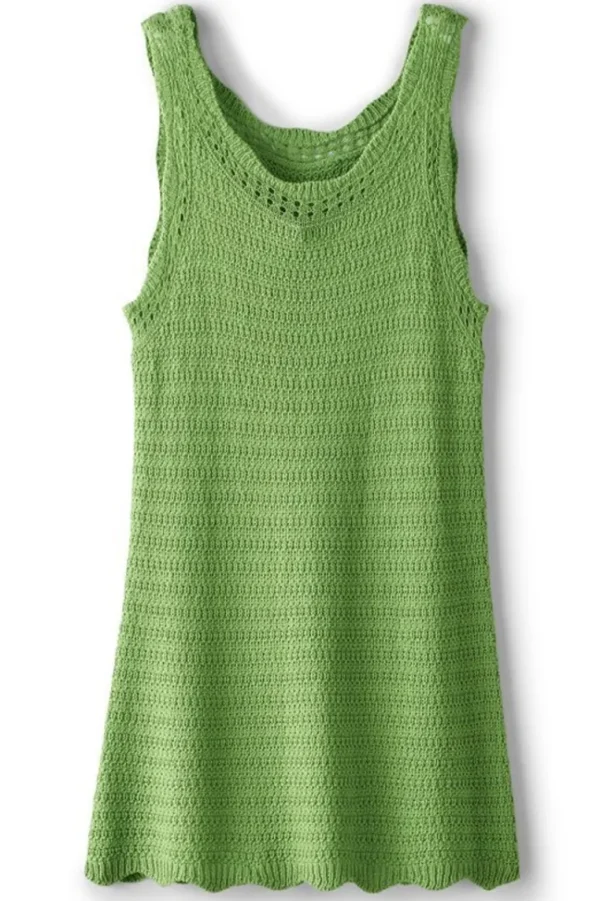 Soft Surroundings April Crochet Sweater Tank- Tops | Sweaters & Cardigans