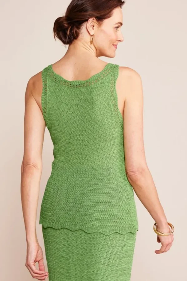 Soft Surroundings April Crochet Sweater Tank- Tops | Sweaters & Cardigans