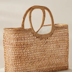 Soft Surroundings April Woven Bag- Handbags