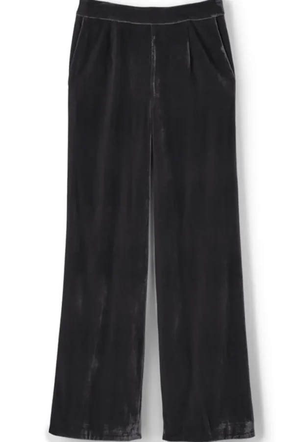 Soft Surroundings Aria Velvet Wide Leg Pants- Pants