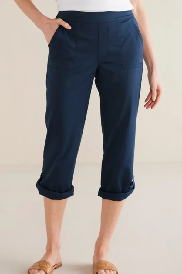 Soft Surroundings Barbados Convertible Crop Pants- Pants