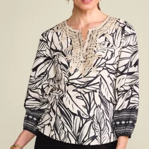 Soft Surroundings Bellamy Top- Tops