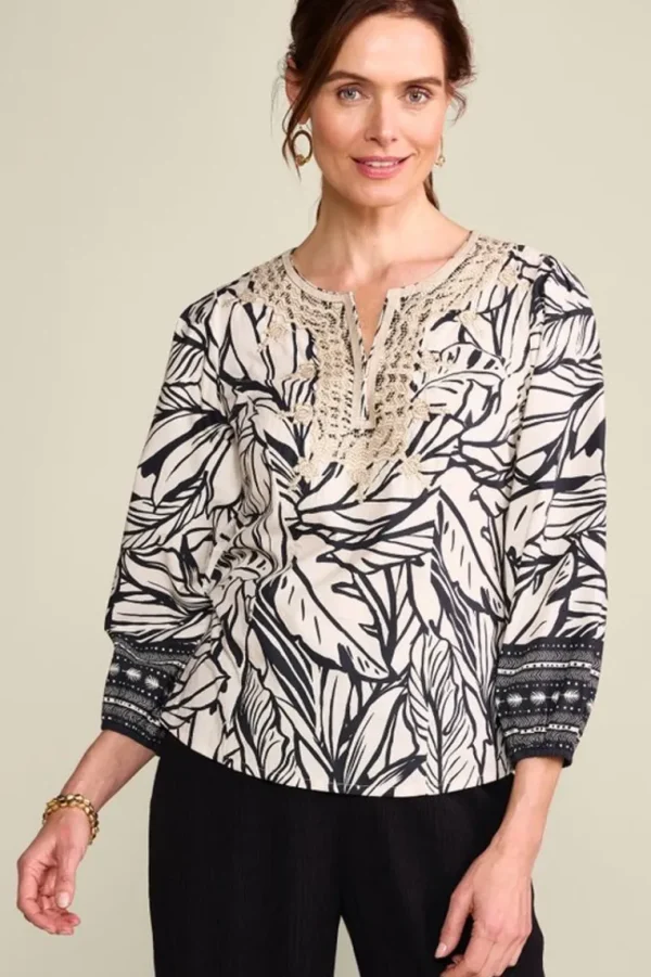 Soft Surroundings Bellamy Top- Tops