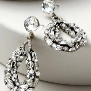 Soft Surroundings Belle Crystal Earrings- Jewelry | Earrings