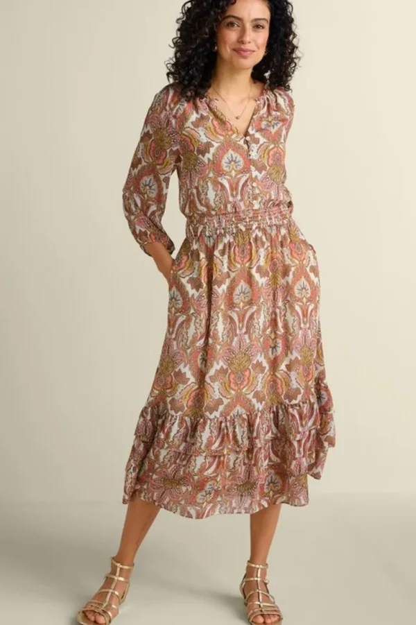 Soft Surroundings Betsey Midi Dress- Dresses