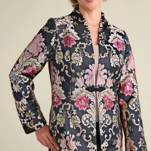 Soft Surroundings Branca Jacquard Jacket- Jackets & Coats