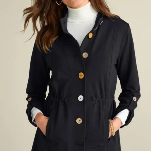 Soft Surroundings Caprice French Terry Jacket- Jackets & Coats