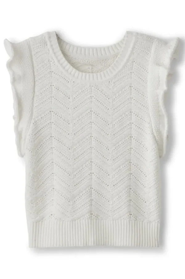 Soft Surroundings Celina Flutter Sleeve Sweater- Tops | Sweaters & Cardigans