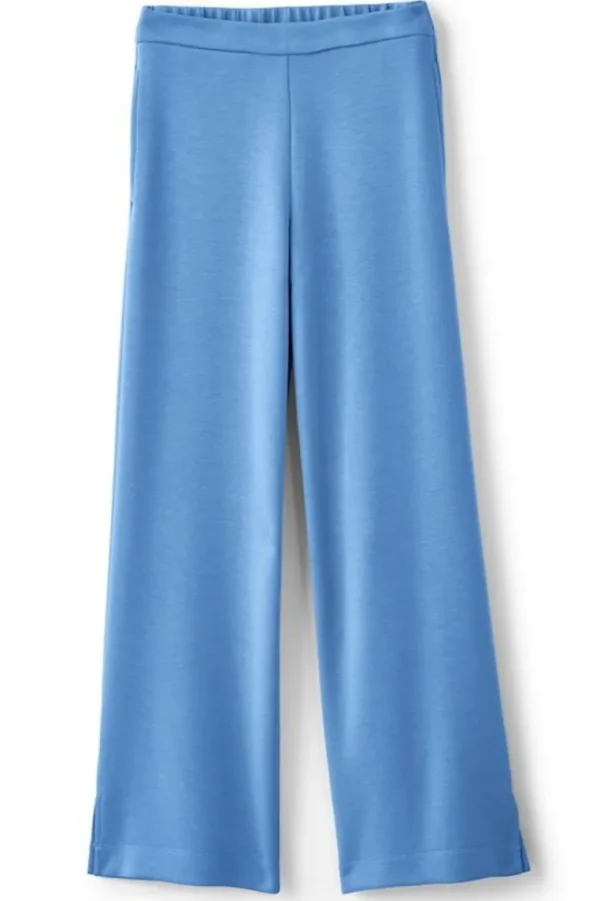 Soft Surroundings Ceri Knit Wide-Leg Pants- Pants