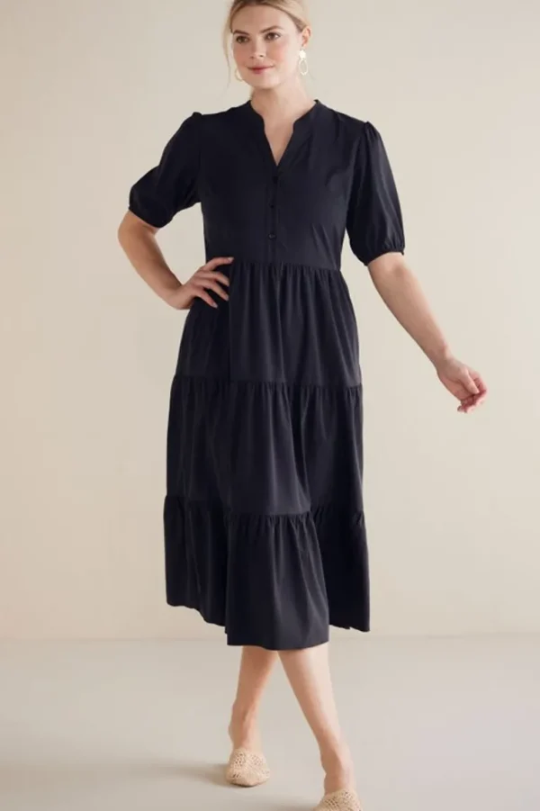 Soft Surroundings Claudia Midi Dress- Dresses