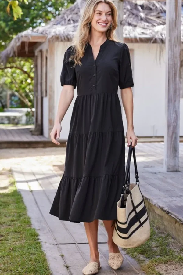 Soft Surroundings Claudia Midi Dress- Dresses