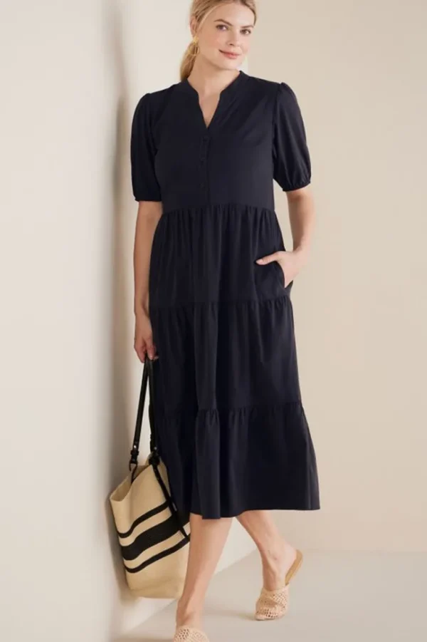 Soft Surroundings Claudia Midi Dress- Dresses