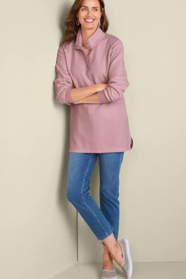 Soft Surroundings Cuddle Pullover- Tops