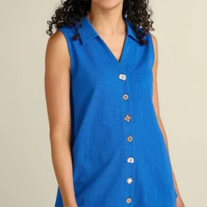 Soft Surroundings Danielle Sleeveless Tunic- Tops | Tunics & Leggings