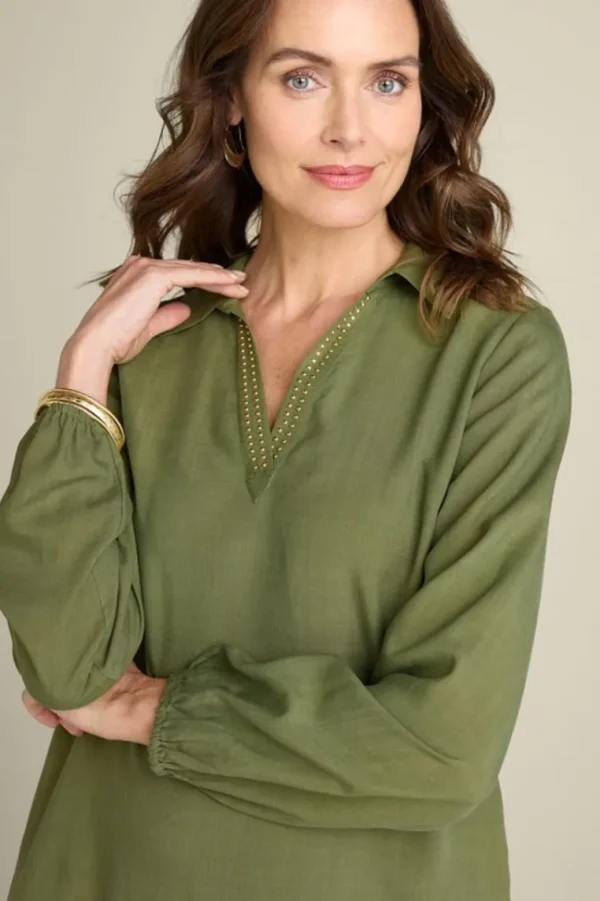 Soft Surroundings Delaine Tencel™ Tunic- Tops