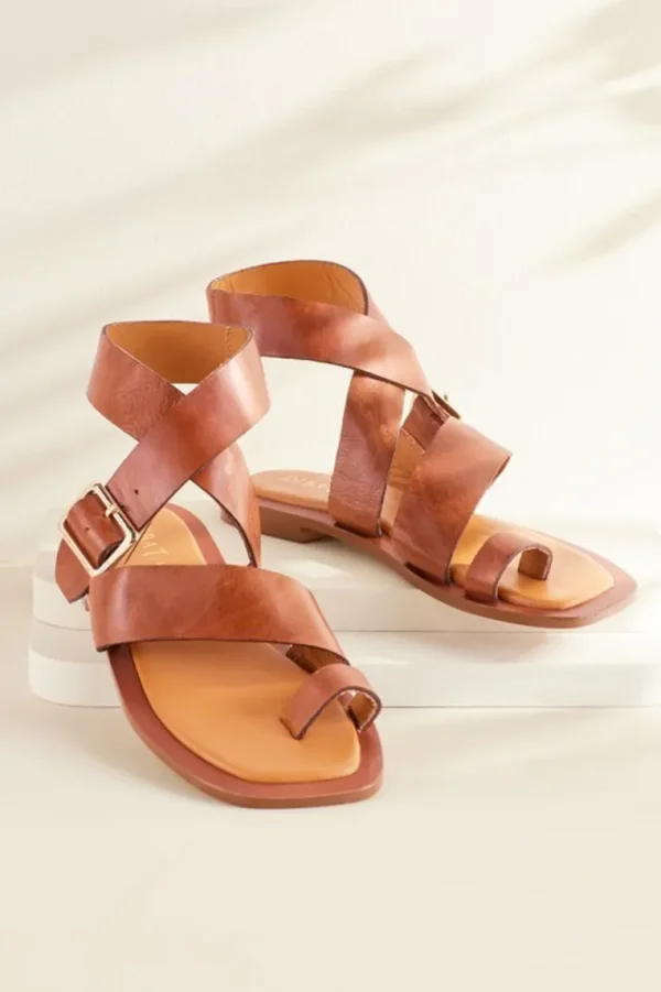 Soft Surroundings Diba True Cite See Buckle Sandal- Shoes