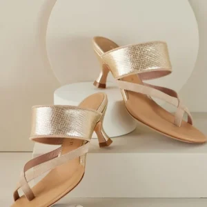 Soft Surroundings Donald Pliner Louka Sandal Slide- Shoes