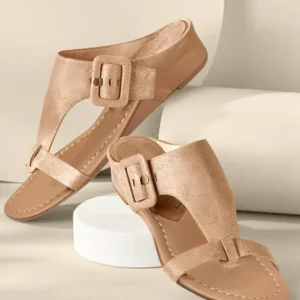 Soft Surroundings Donald Pliner Ofelia Wedge Slide- Shoes