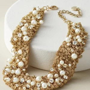 Soft Surroundings Elanore Crochet Pearl Necklace- Jewelry | Necklaces