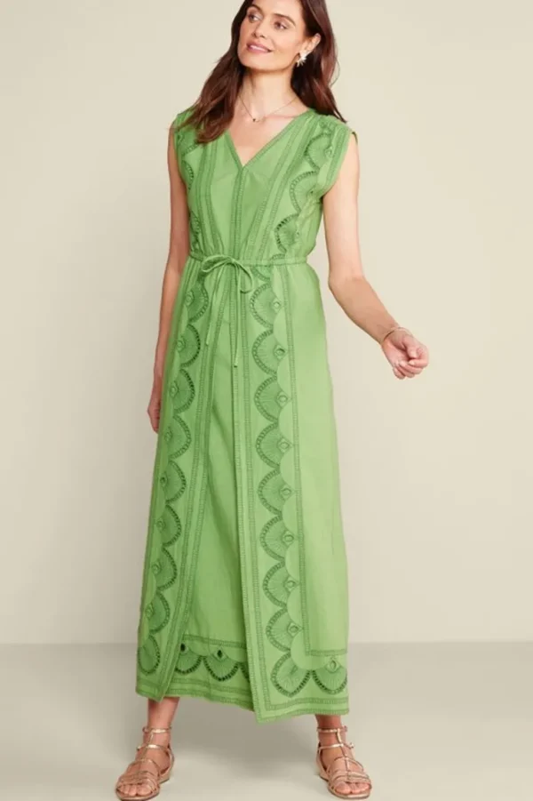 Soft Surroundings Ellison Linen Blend Maxi Dress- Dresses