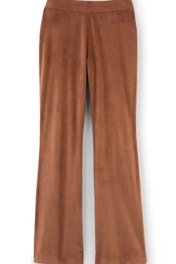 Soft Surroundings Faux Suede Bootcut Pants- Pants