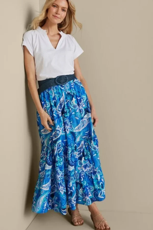 Soft Surroundings Feyre Maxi Skirt- Skirts