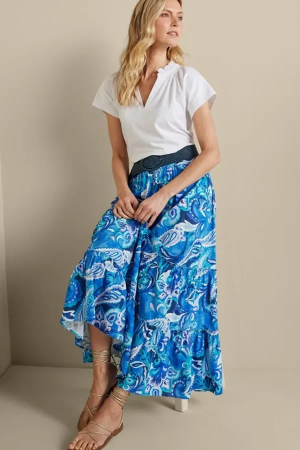 Soft Surroundings Feyre Maxi Skirt- Skirts