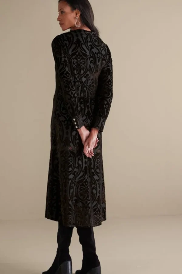 Soft Surroundings Hadley Velvet Dress- Dresses