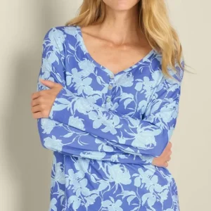 Soft Surroundings Harmonia Bamboo Sleep Top- Tops | Sleepwear & Lounge