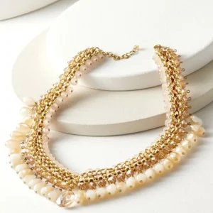 Soft Surroundings Hazel Bead Drops Necklace- Jewelry | Necklaces