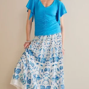 Soft Surroundings Imani Maxi Skirt- Skirts