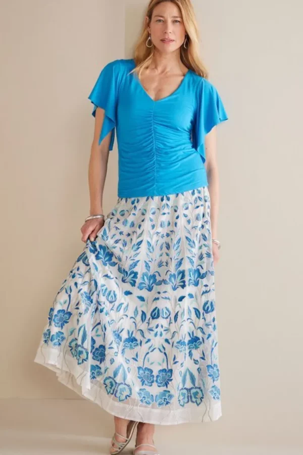 Soft Surroundings Imani Maxi Skirt- Skirts