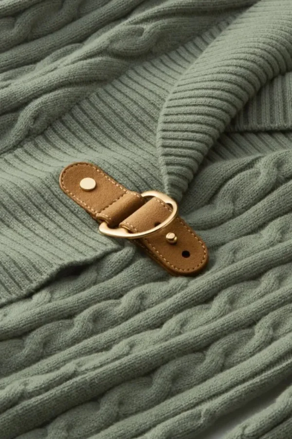 Soft Surroundings Ivey Cable Knit Cardigan- Tops | Sweaters & Cardigans