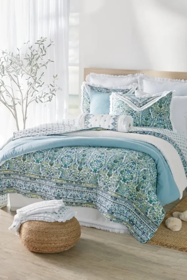 Soft Surroundings Ivy May Reversible Gauze Sham- Bedding | Bedding Collections