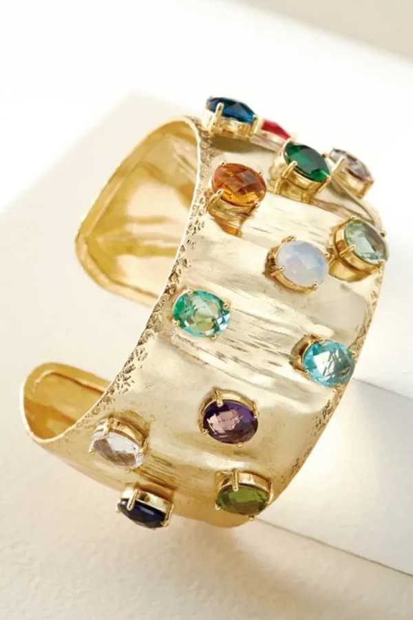 Soft Surroundings Jemma Crystal Cuff- Jewelry | Bracelets