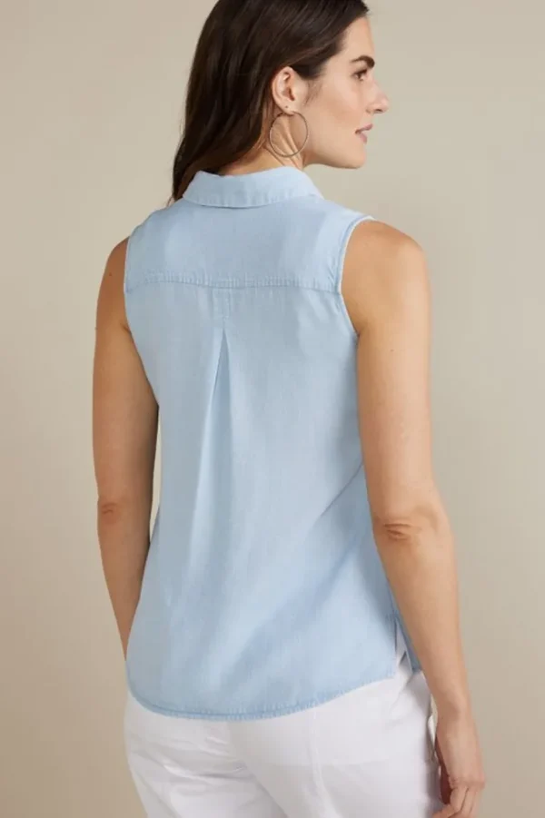 Soft Surroundings Jennifer Tencel™ Tank- Tops