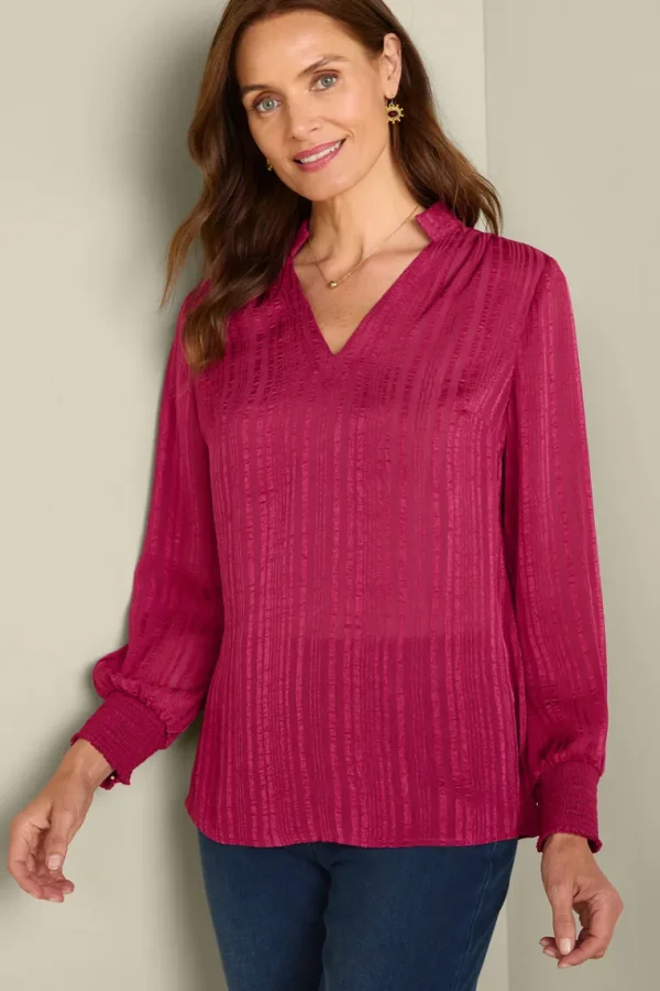 Soft Surroundings Jocelyn Top- Tops