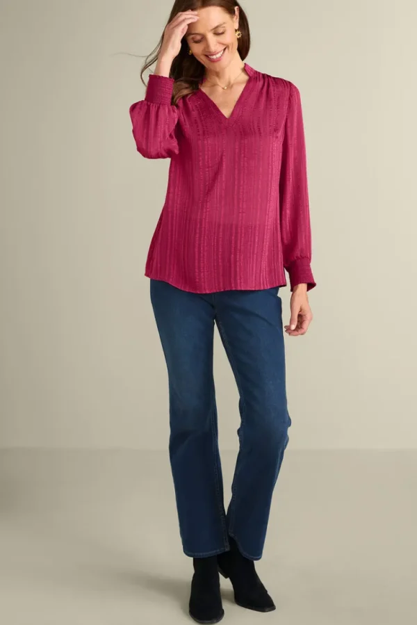 Soft Surroundings Jocelyn Top- Tops