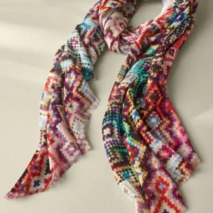 Soft Surroundings Kristin Kaleidoscope Scarf- Jewelry | Scarves & Wraps