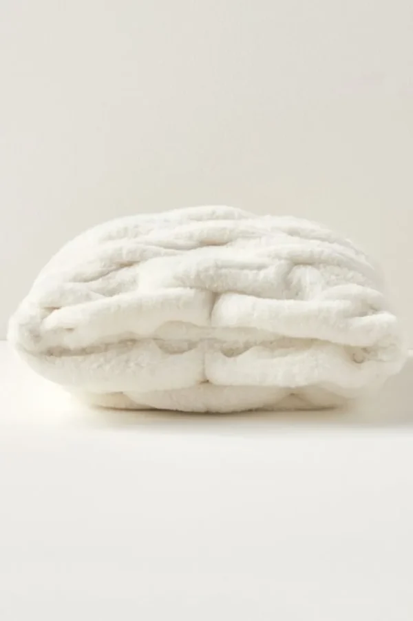 Soft Surroundings La Parisienne Faux Fur Pillow- Bedding | Bedding Essentials