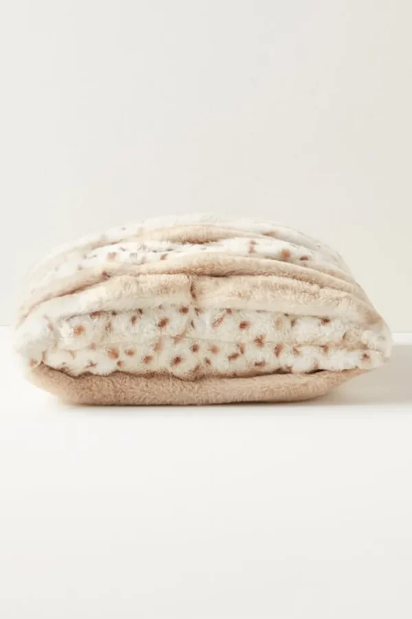 Soft Surroundings La Parisienne Faux Fur Pillow- Bedding | Bedding Essentials