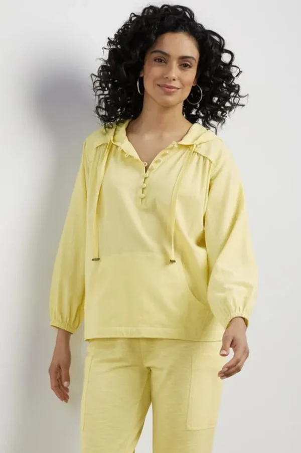 Soft Surroundings Lanai Hoodie- Tops | Sleepwear & Lounge