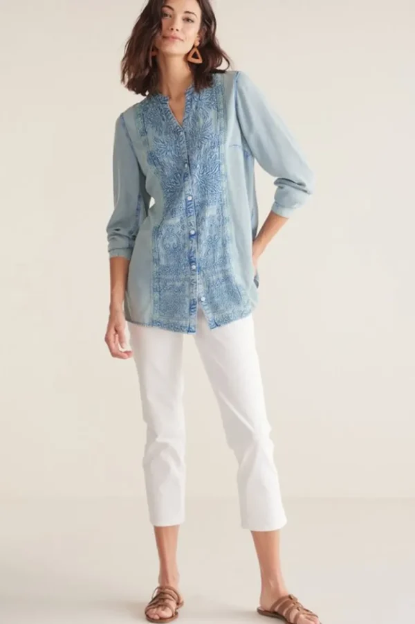 Soft Surroundings Las Olas Shirt- Tops